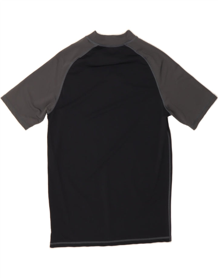 MOUNTAIN WAREHOUSE Mens T-Shirt Top Medium Black Colourblock Nylon Vintage Mountain Warehouse and Second-Hand Mountain Warehouse from Messina Hembry 