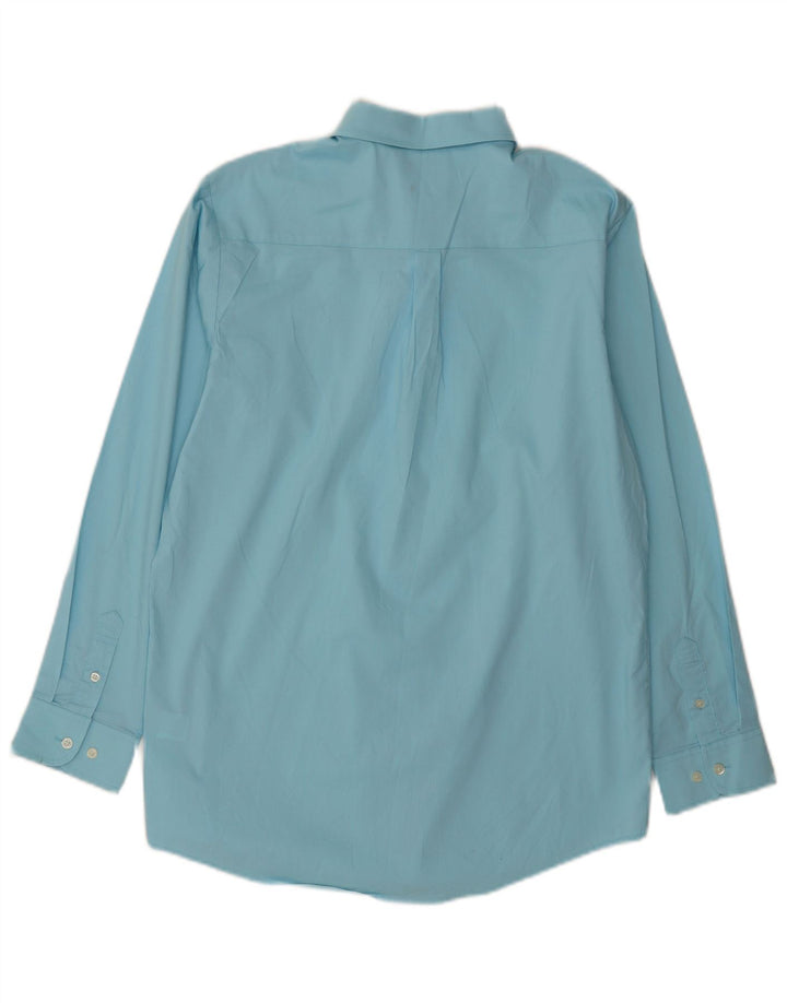 Chaps Boys Shirt 15-16 Years XL Blue Cotton
