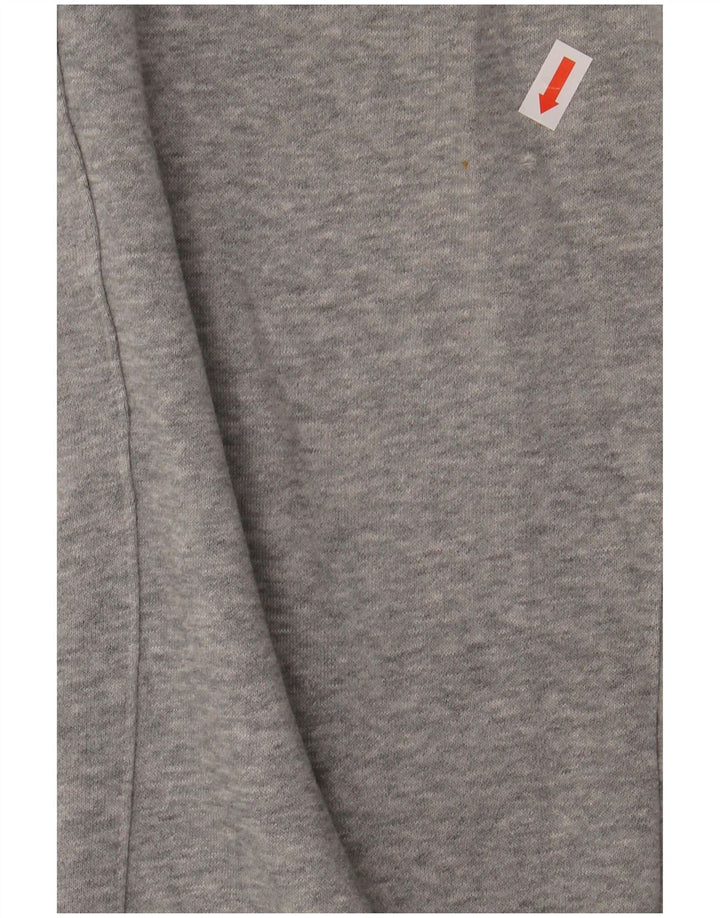 NIKE Mens Tracksuit Trousers Joggers Medium Grey Flecked Cotton