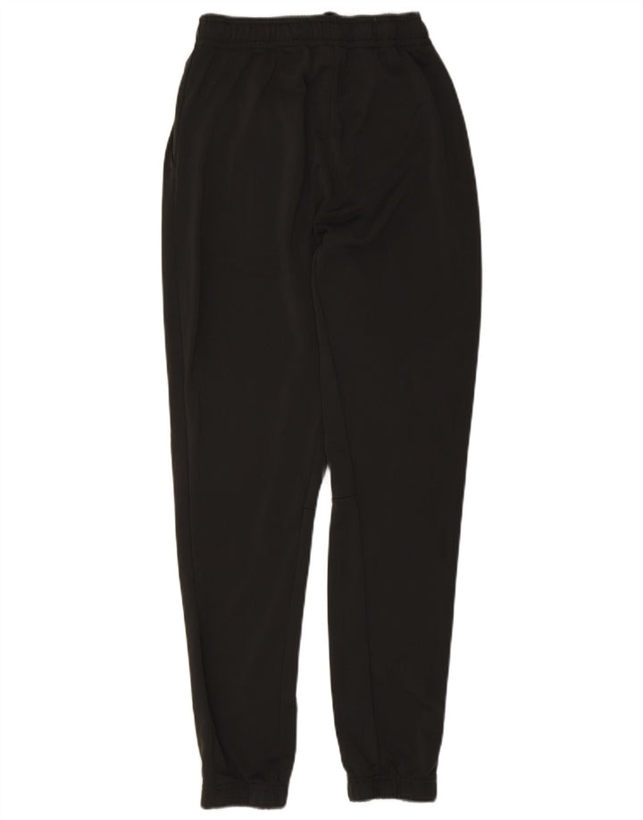NIKE Mens Tracksuit Trousers Joggers Small  Black Polyester