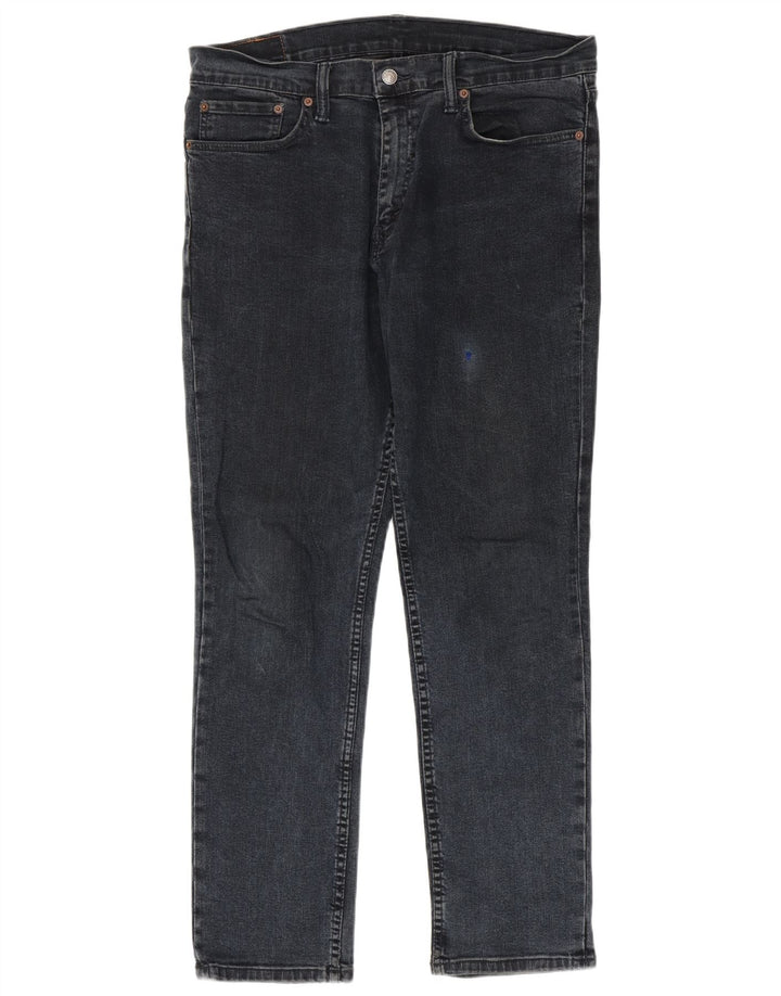 Levi's Mens 511 Slim Jeans W36 L32 Blue Cotton