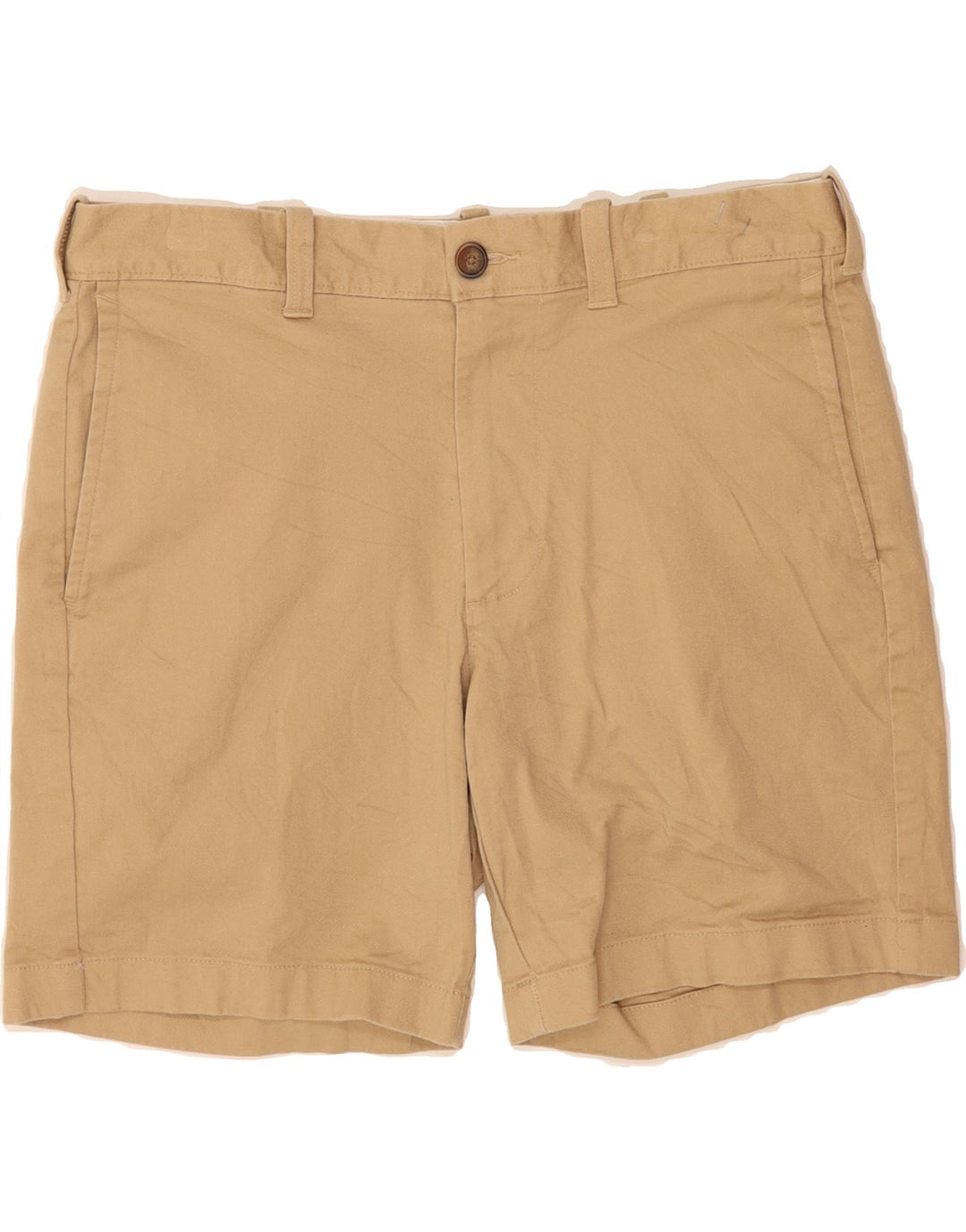 J. CREW Mens Chino Shorts W30 Medium Beige Cotton Vintage J. Crew and Second-Hand J. Crew from Messina Hembry 