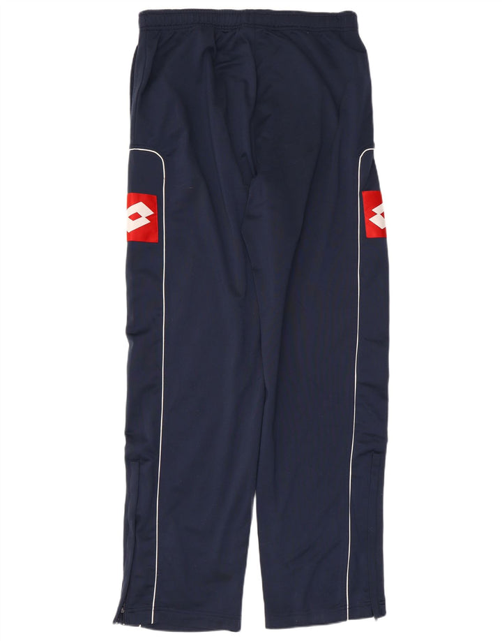 Lotto Mens Graphic Tracksuit Trousers Large  Navy Blue
