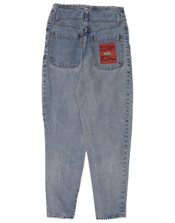 Vintage Womens Tapered Jeans Medium W28 L29 Blue Cotton