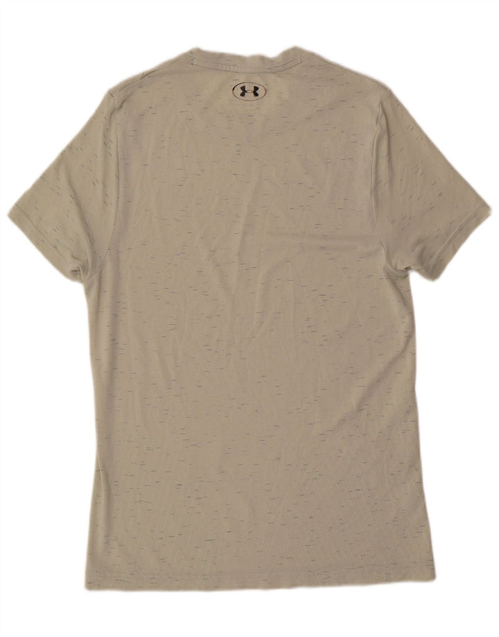 Under Armour Mens T-Shirt Top Medium Blue Flecked