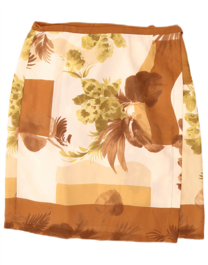 DE PIETRI Womens Wrap Skirt W26 Small Multicoloured Floral