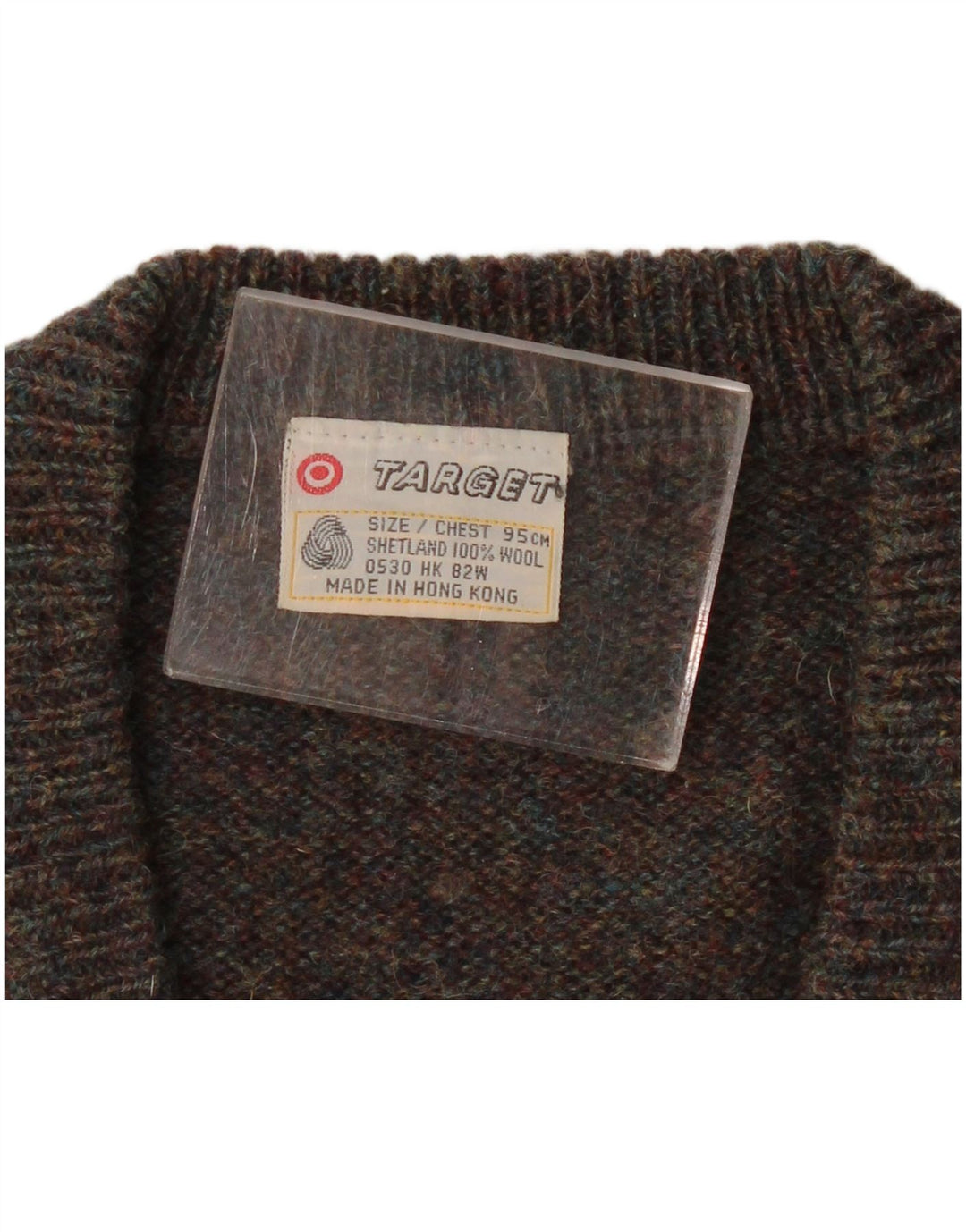 Vintage Mens Vest Tank Top Small Grey Argyle/Diamond Wool