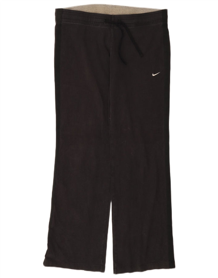 Nike Womens Tracksuit Trousers UK 14 Medium  Black Cotton