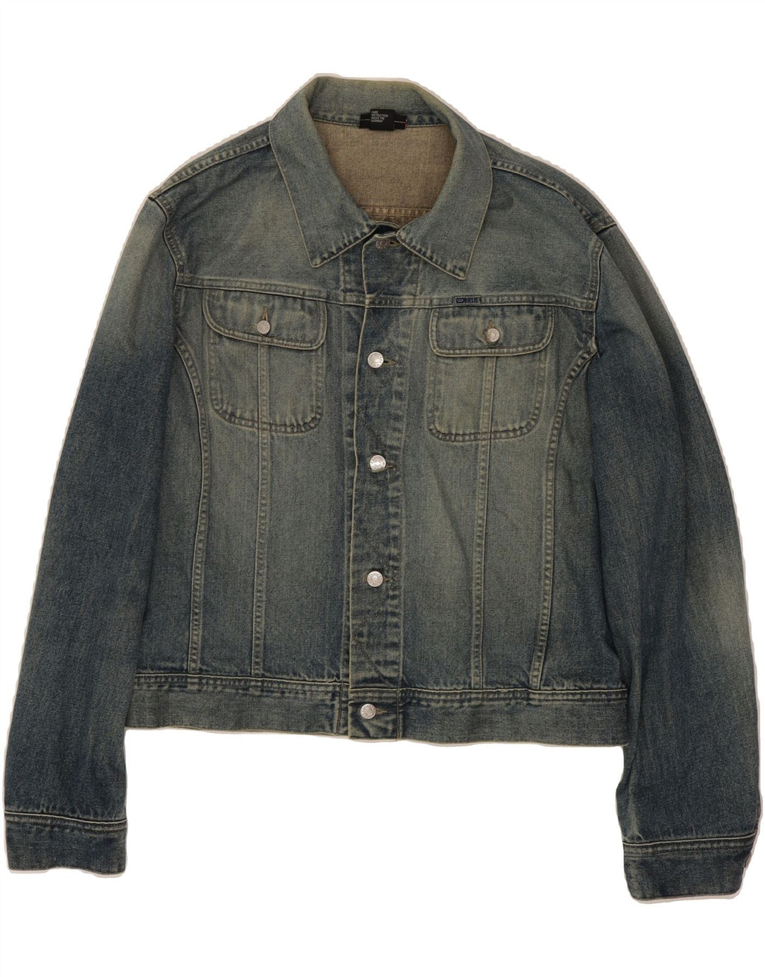 DIESEL Womens Denim Jacket UK 18 XL Blue Cotton Vintage Diesel and Second-Hand Diesel from Messina Hembry 