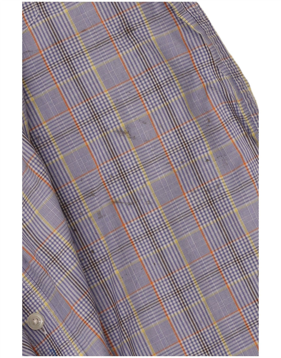 Eddie Bauer Mens Shirt XL Blue Check Cotton