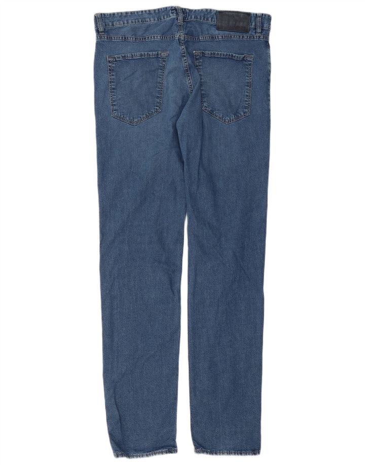 Hugo Boss Womens Slim Jeans W33 L34 Blue Cotton