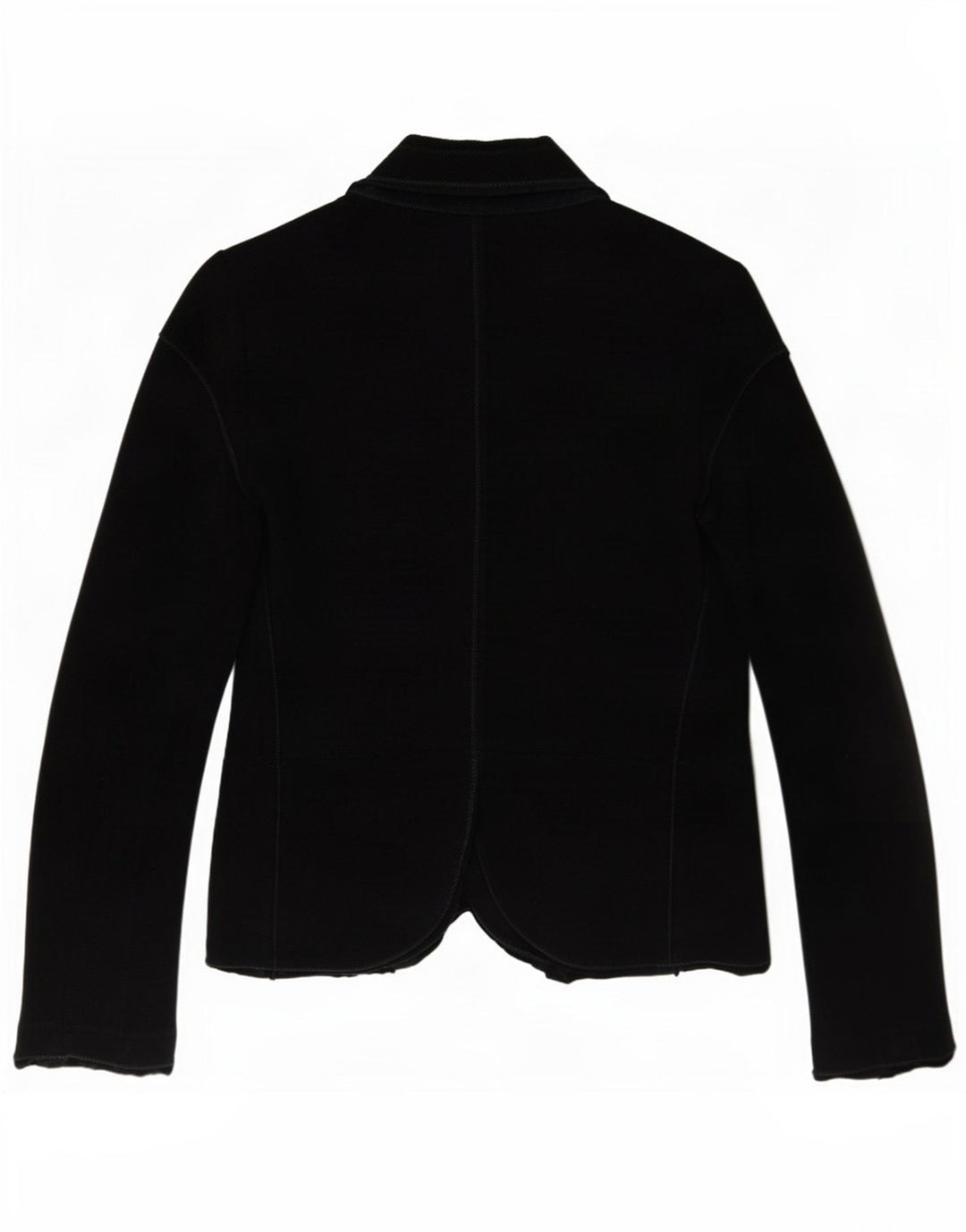 Marithe Francois Girbaud Womens 5 Button Blazer Jacket IT 42 Medium Black