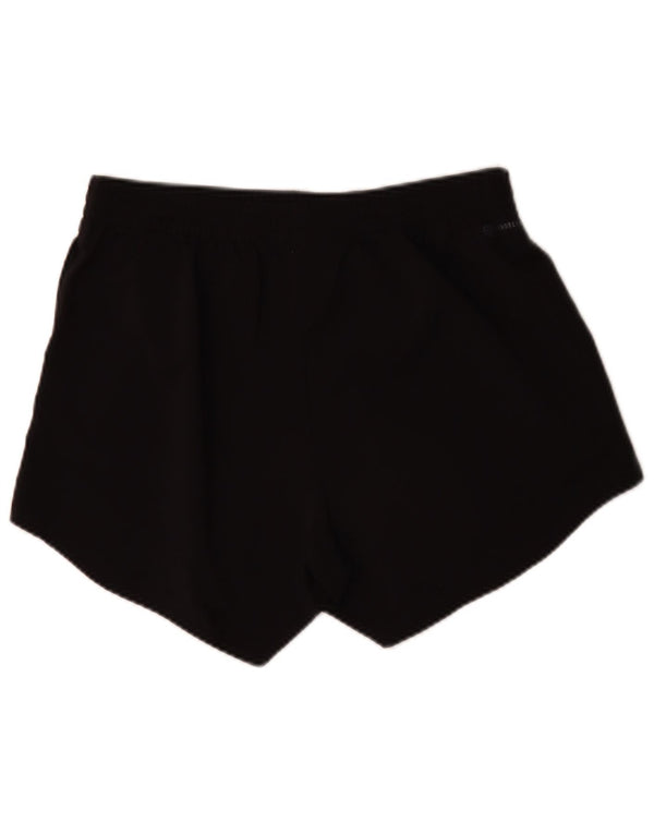 Adidas Womens Loose Fit Sport Shorts UK 12/14 Medium Black Polyester Sports