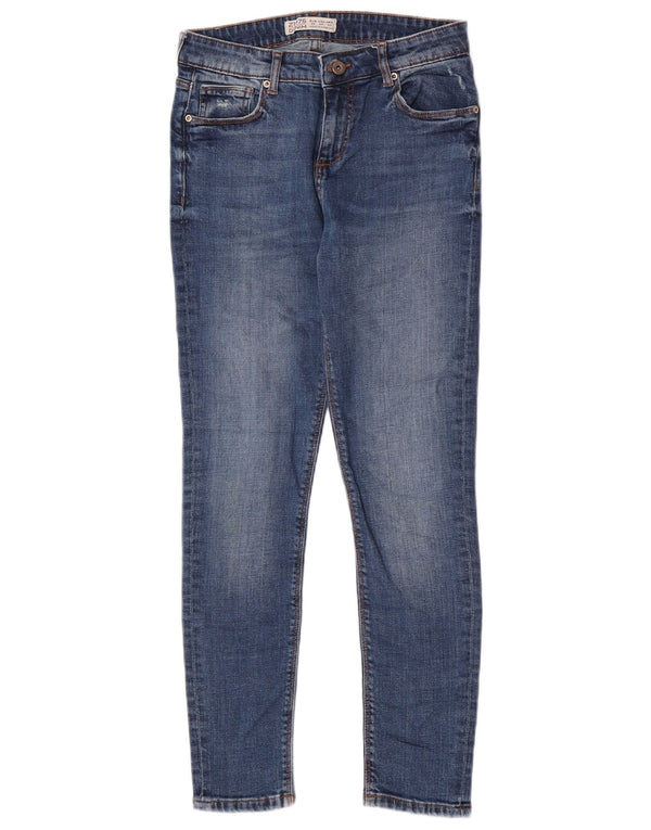 Zara Womens Skinny Jeans EU 40 Medium W30 L27 Blue Cotton