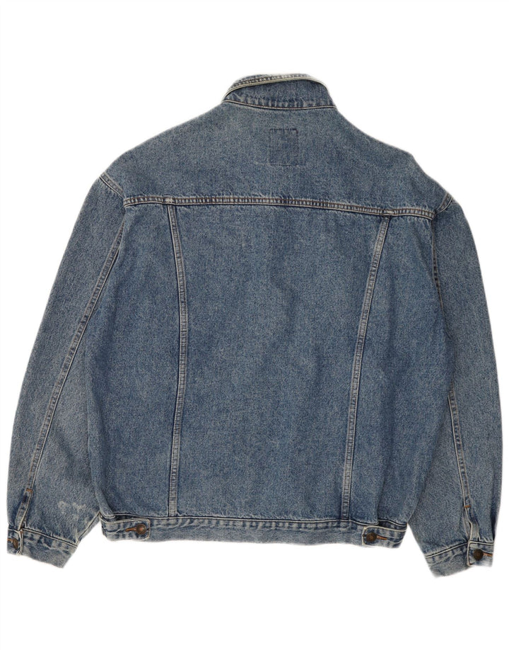 Casucci Mens Denim Jacket UK 42 XL Blue