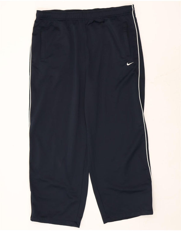 Nike Mens Tracksuit Trousers XL Navy Blue Polyester