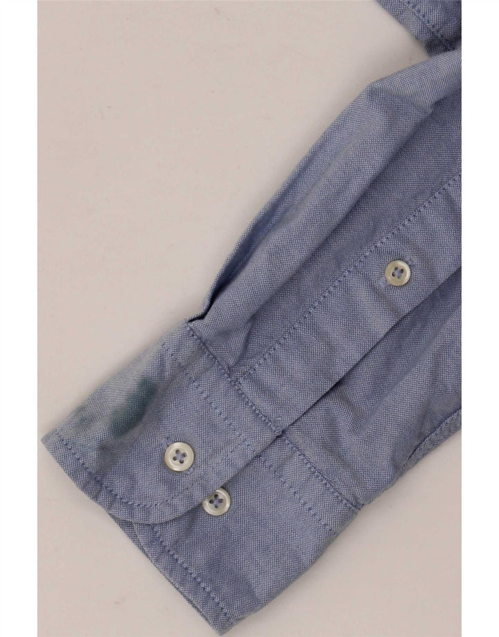 Kappa Mens Shirt Medium Blue Cotton