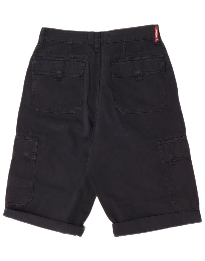 Carrera Mens Cargo Shorts W33 Large  Navy Blue Cotton