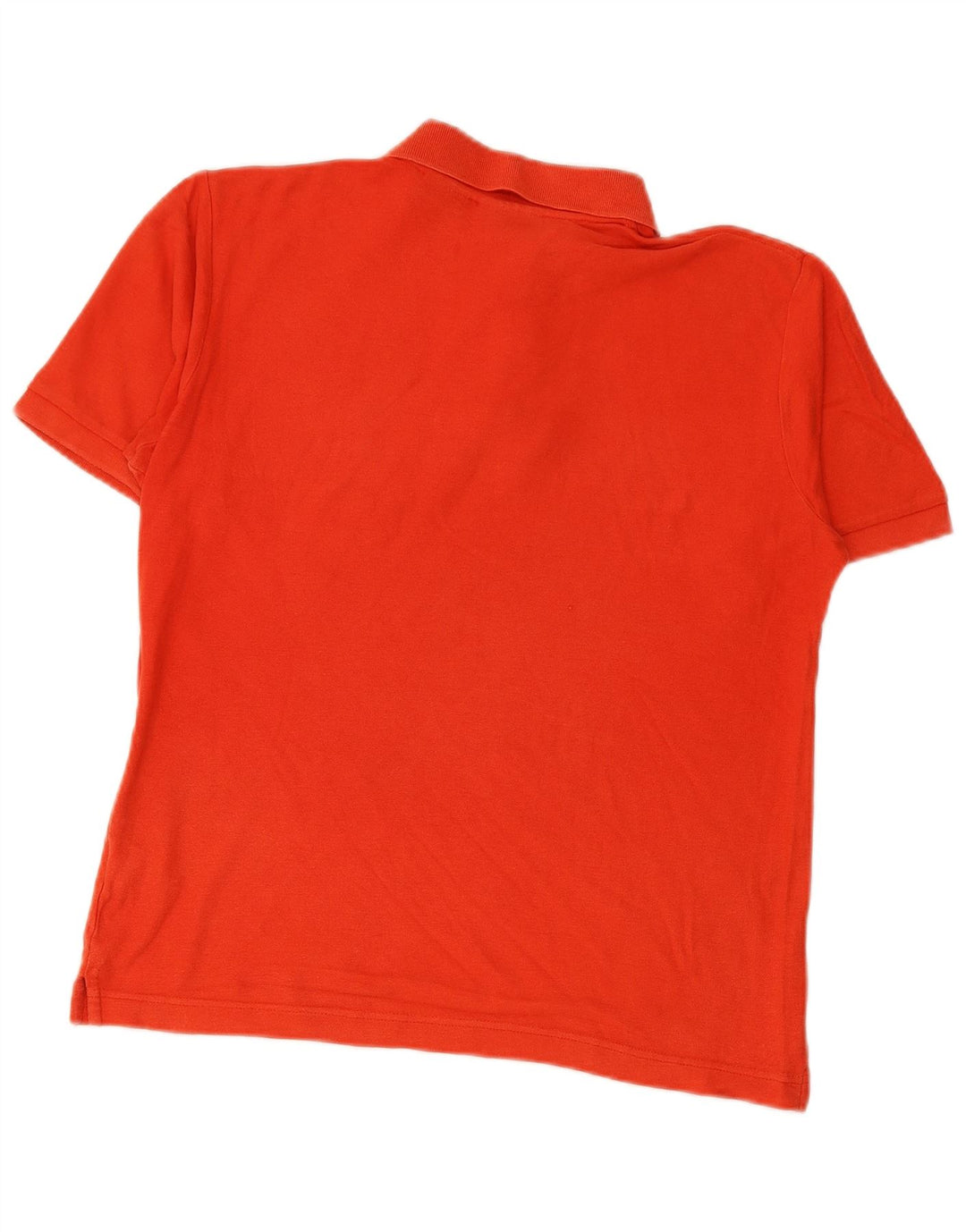 FILA Mens Polo Shirt Small Orange Cotton