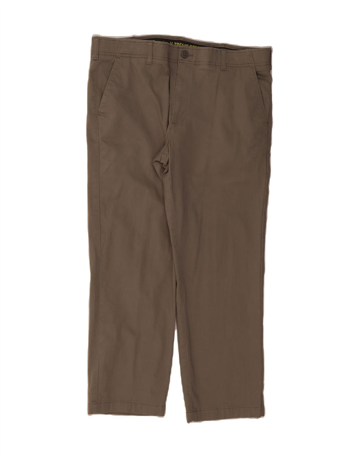 LEE Mens Straight Chino Trousers W40 L29 Brown Vintage Lee and Second-Hand Lee from Messina Hembry 