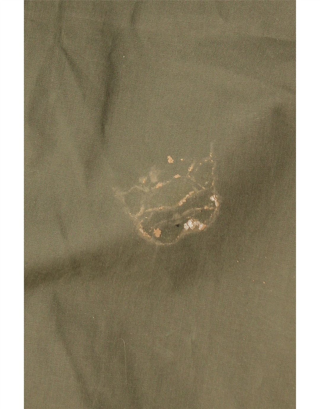 VINTAGE Mens Hooded Military Jacket UK 42 XL Khaki