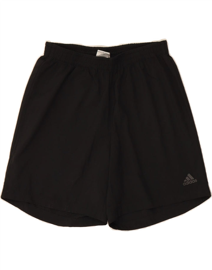 ADIDAS Mens Sport Shorts Large  Black Polyester Vintage Adidas and Second-Hand Adidas from Messina Hembry 