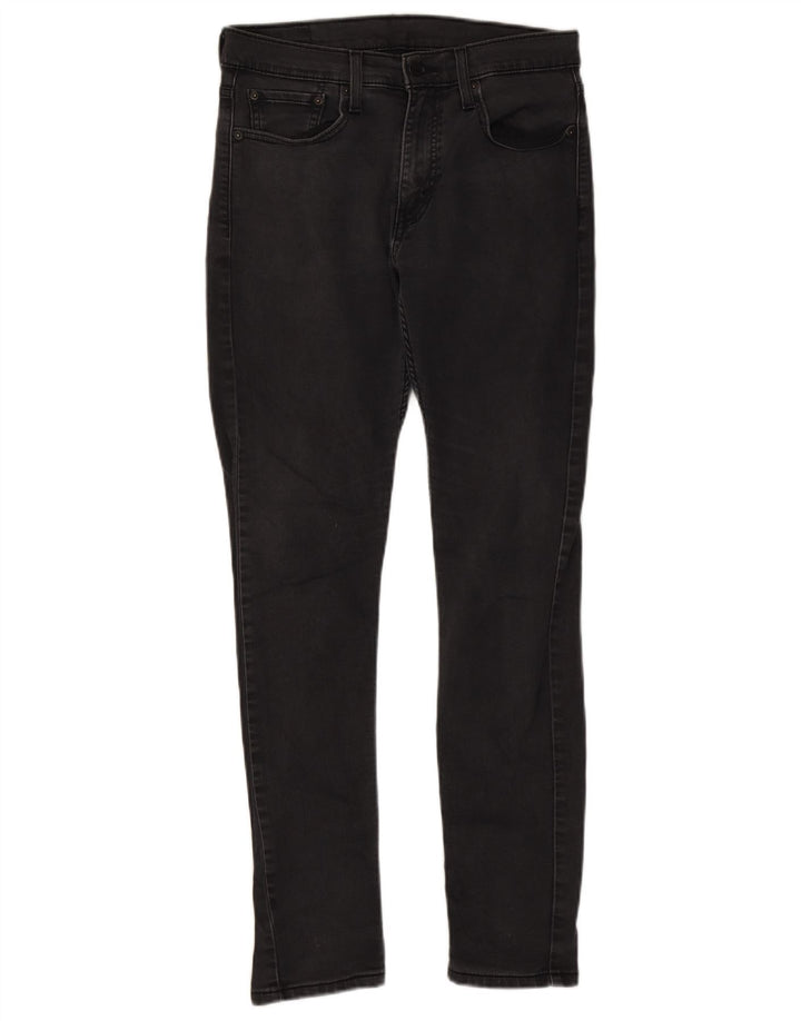 Levi's Mens Slim Jeans W30 L32 Black Cotton