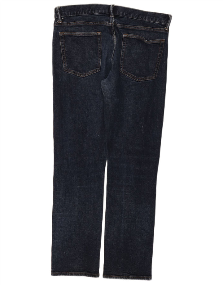 Gap Mens Slim Jeans W32 L27 Navy Blue Cotton