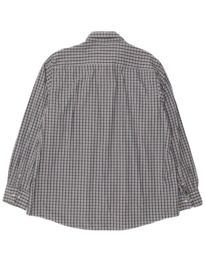 LERROS Mens Flannel Shirt 2XL Multicoloured Check Cotton