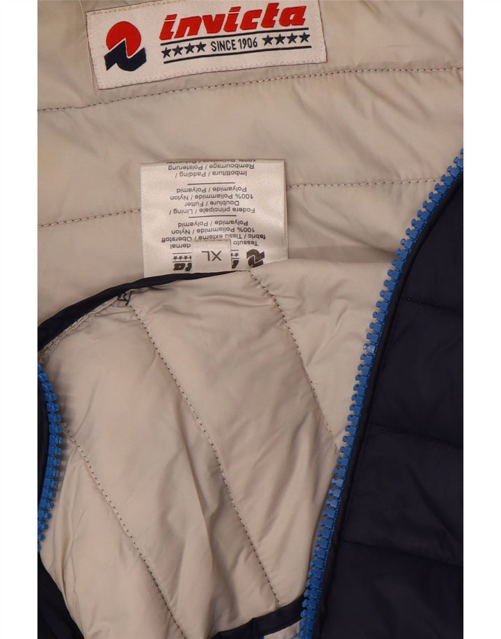 Invicta Womens Padded Jacket UK 18 XL Navy Blue Polyamide