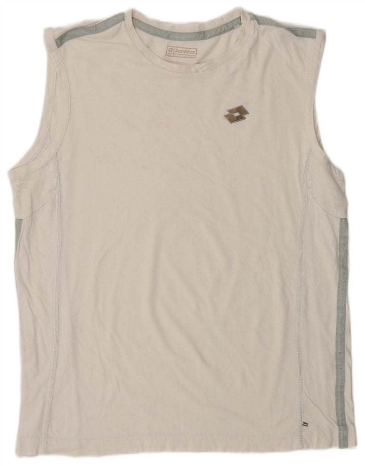 LOTTO Mens Vest Top XL White