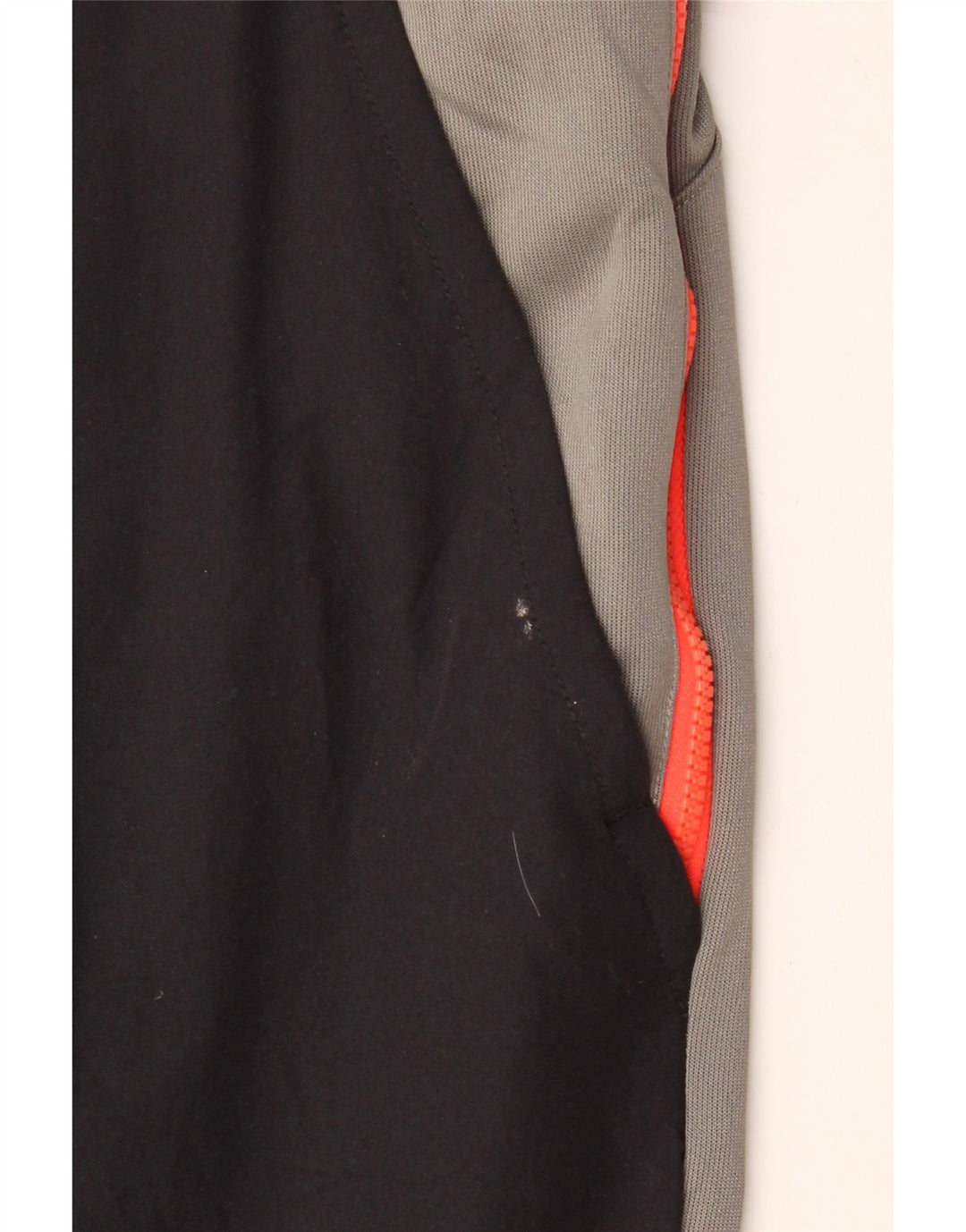 NIKE Mens Tracksuit Trousers Joggers Medium  Grey Colourblock Polyester