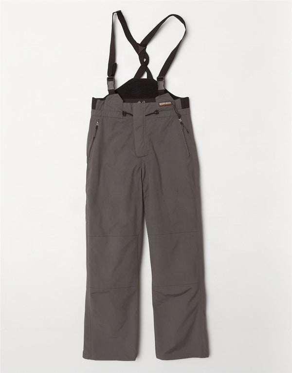 Napapijri Mens Dungarees Ski Trousers 2XL Grey Polyamide