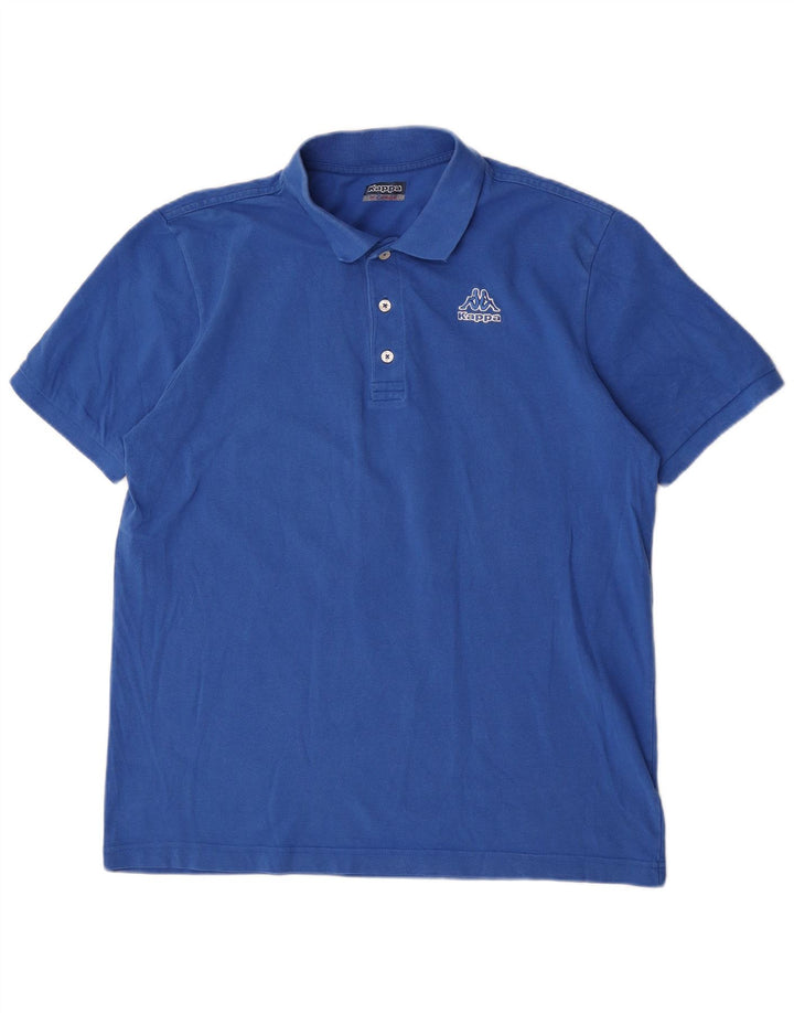 Kappa Mens Polo Shirt XL Blue