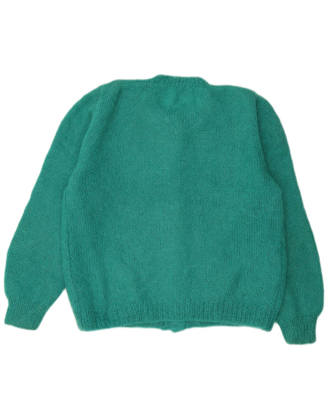 VINTAGE Womens Cardigan Sweater UK 16 Large Green