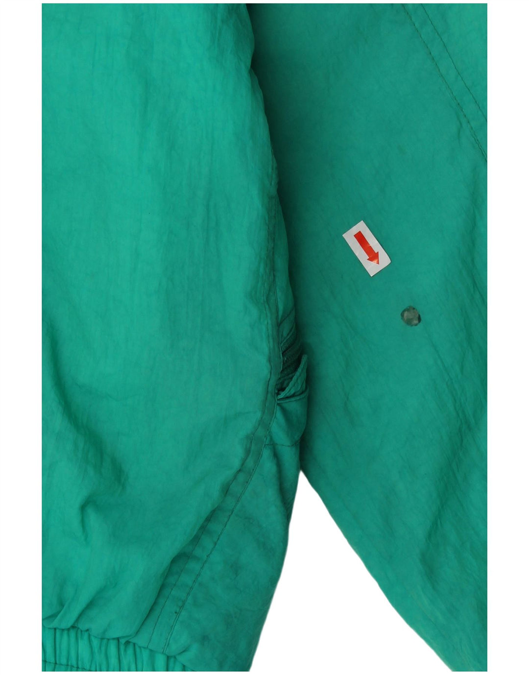 Belfe Girls Oversized Graphic Ski Jacket 10-11 Years Green Polyamide 80s