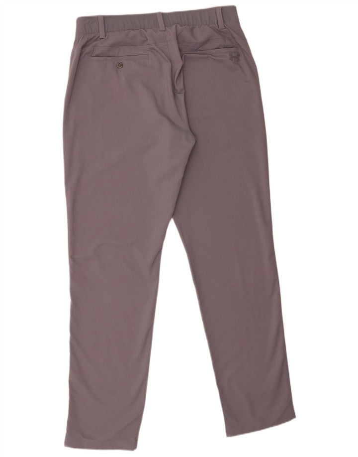 Under Armour Mens Slim Chino Trousers W34 L32 Grey