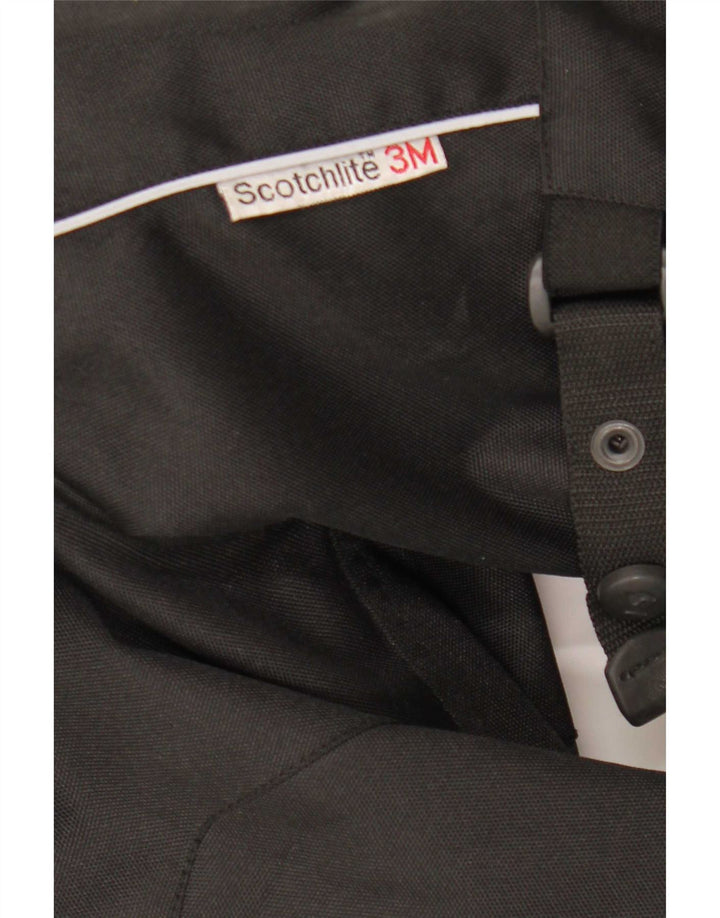 Scotchlite 3M Mens Racer Jacket UK 42 XL Black Polyester