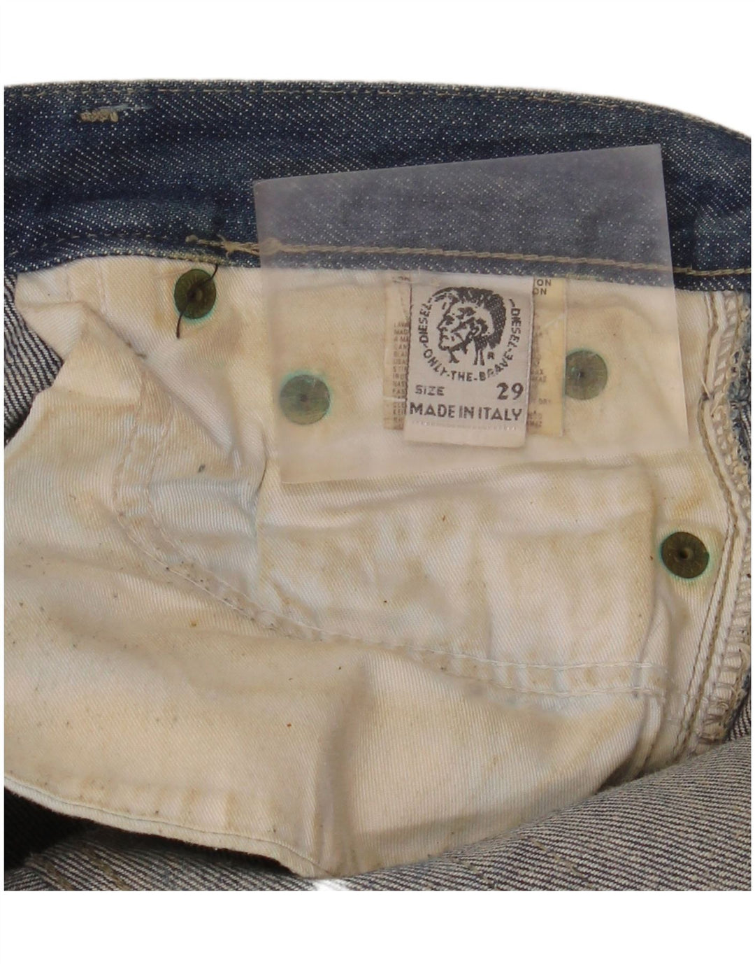 Diesel Womens Bootcut Jeans W32 L32 Blue Cotton