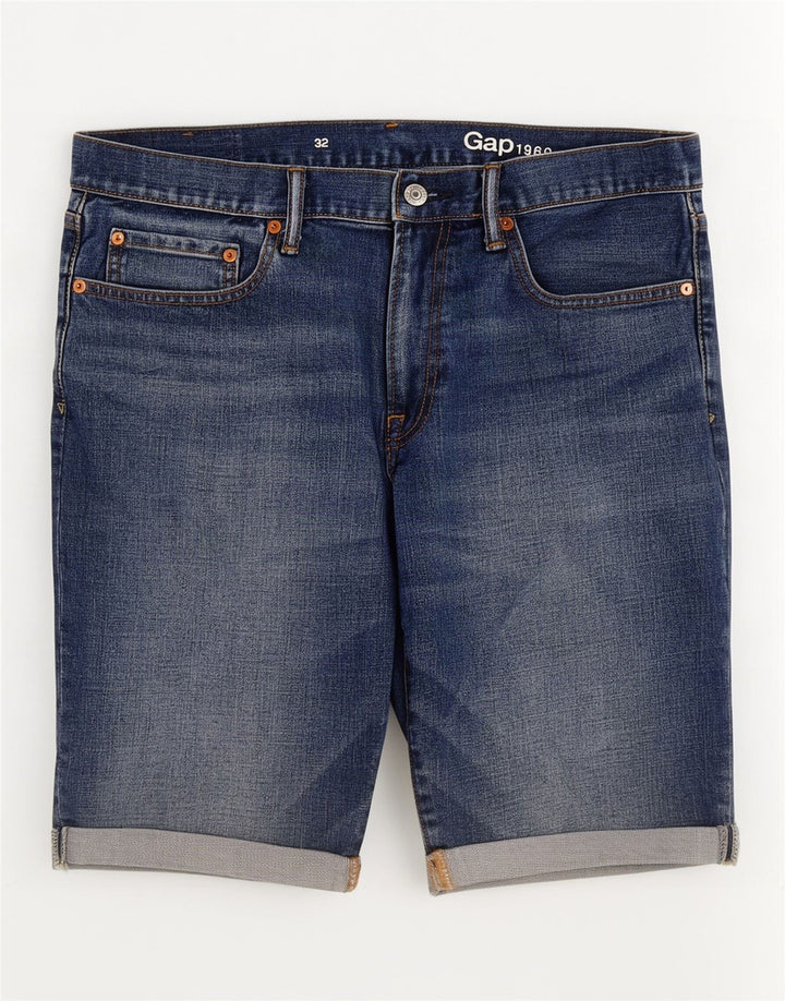 Gap Womens Denim Shorts W32 Large Blue Cotton