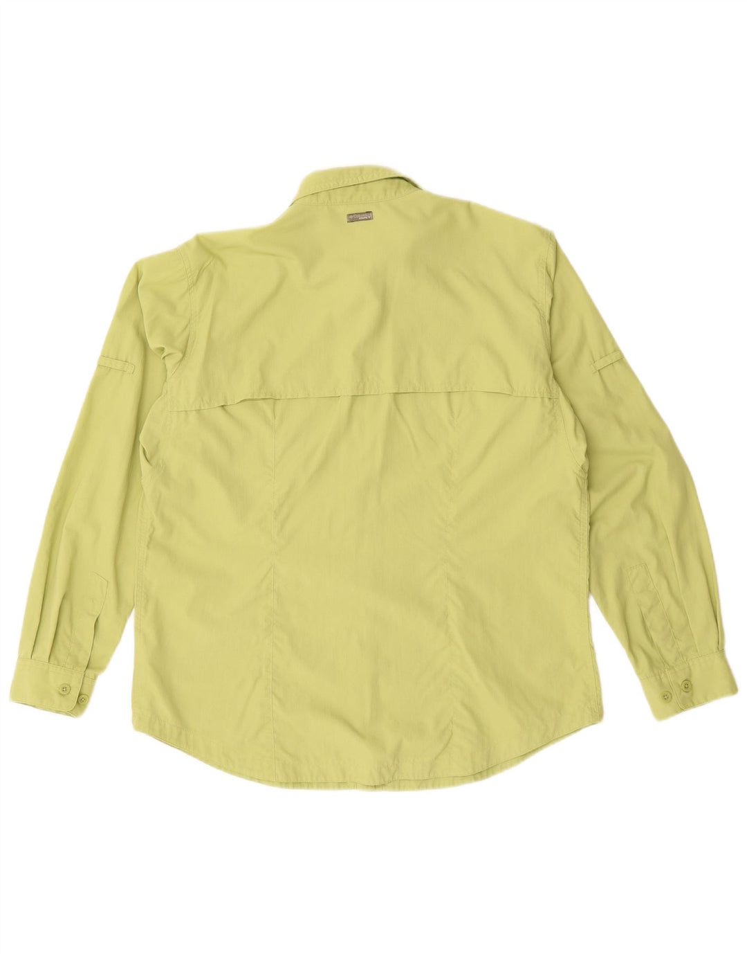 Columbia Womens Shirt UK 16 Large Green Nylon