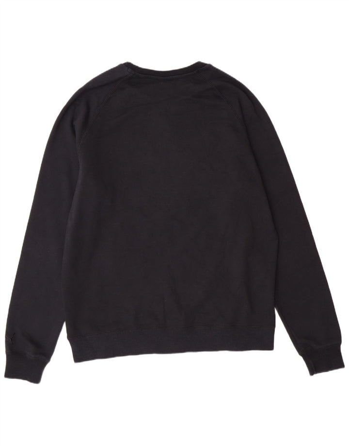 PUMA Mens Graphic Sweatshirt Jumper XL Black Cotton