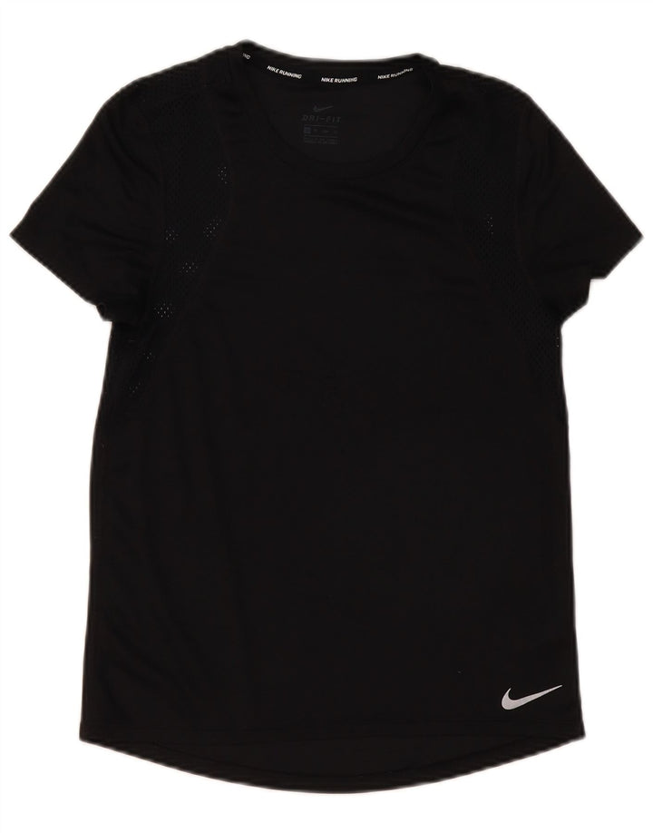 Nike Mens Dri Fit T-Shirt Top XS Black Polyester