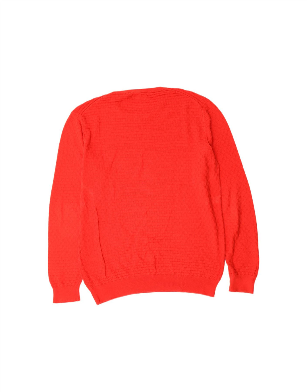 GANT Mens Crew Neck Jumper Sweater Large Red Cotton