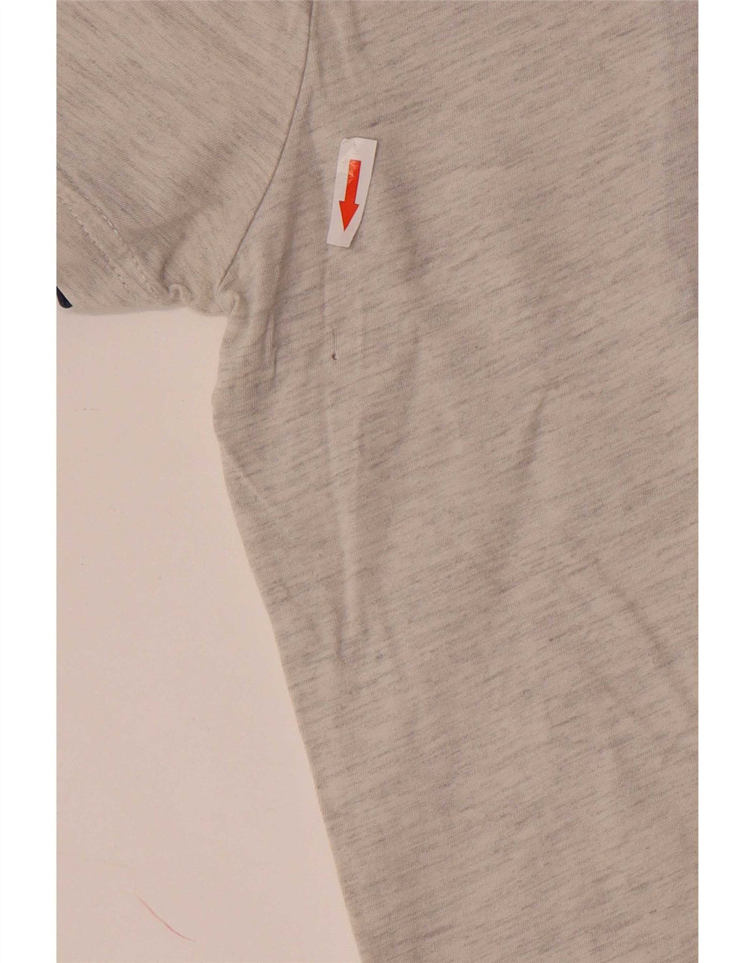Desigual Mens Graphic T-Shirt Top Large Grey Cotton