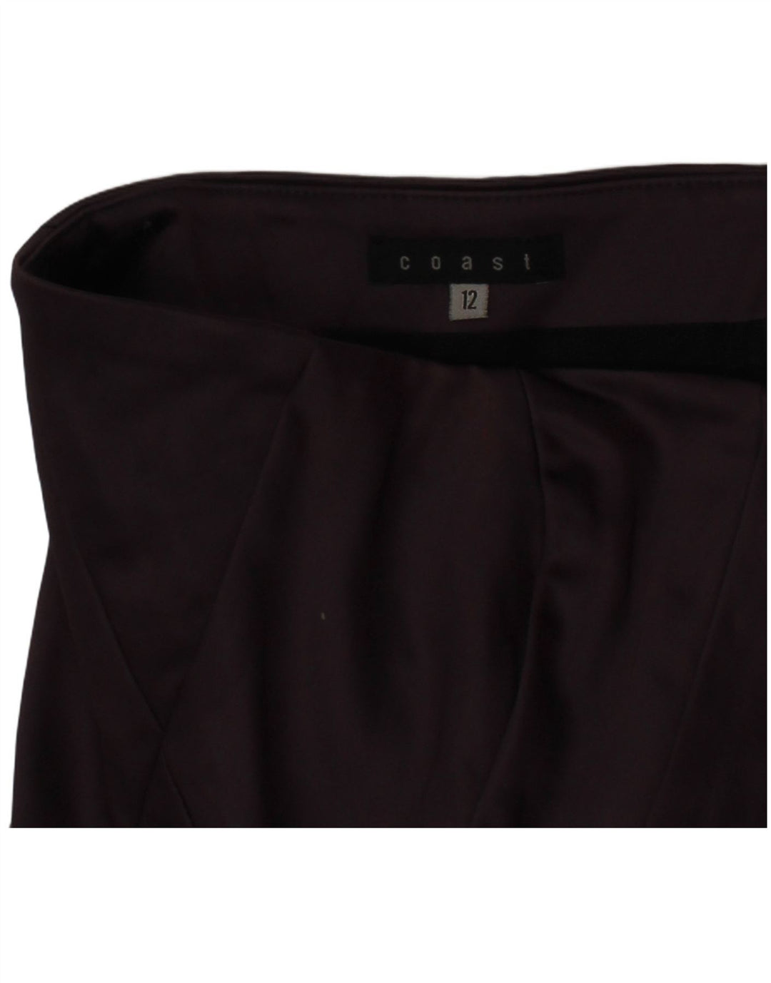 COAST Womens Corset Top UK 12 Medium Purple Acetate