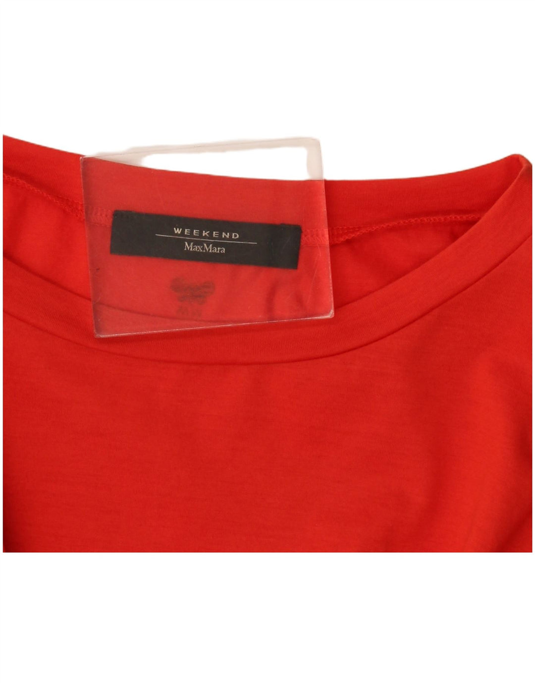 Max Mara Womens T-Shirt Top UK 14 Medium Red