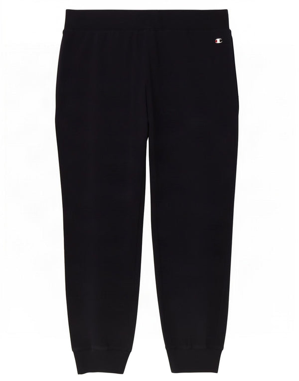 Champion Womens Crop Tracksuit Trousers Joggers UK 20 2XL Navy Blue