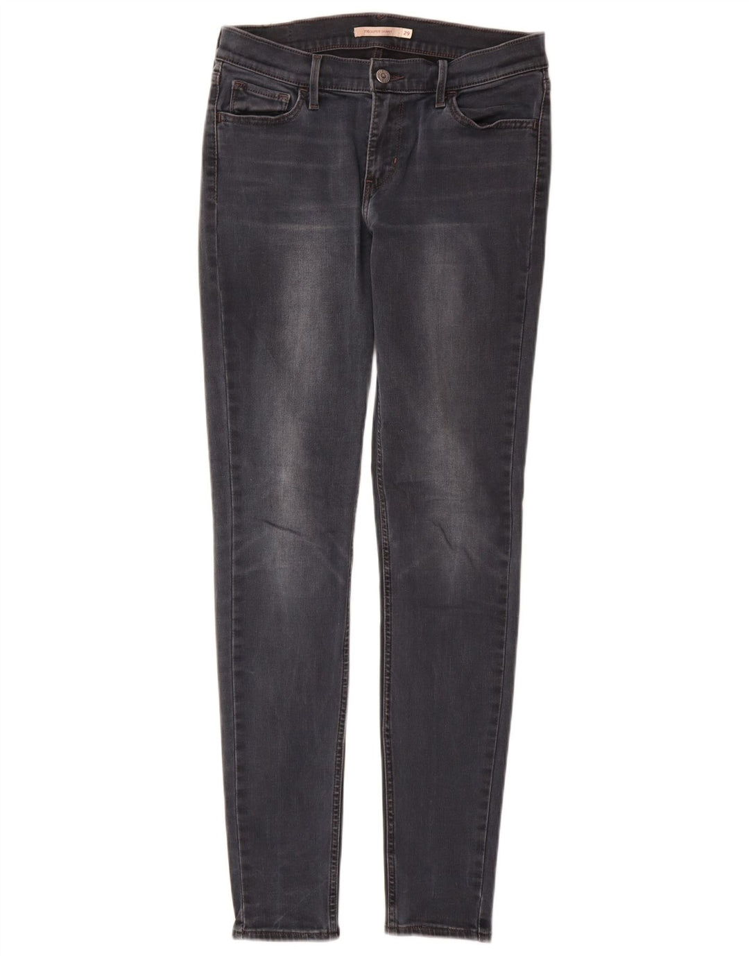 Levi's Womens 710 Super Skinny Jeans W29 L31 Grey