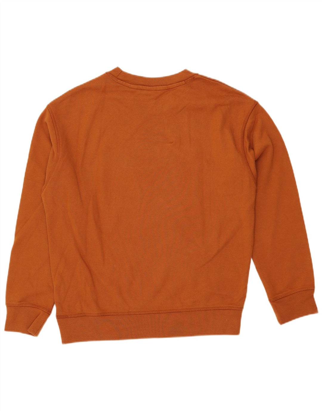 LEVI'S Womens Oversized Graphic Sweatshirt Jumper UK 10 Small Brown Cotton